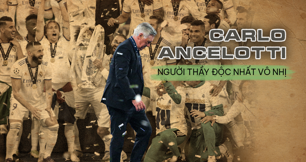 Carlo Ancelotti – Chiến lược gia độc nhất vô nhị